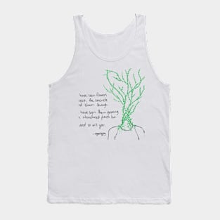 Slowly Blooming Tank Top